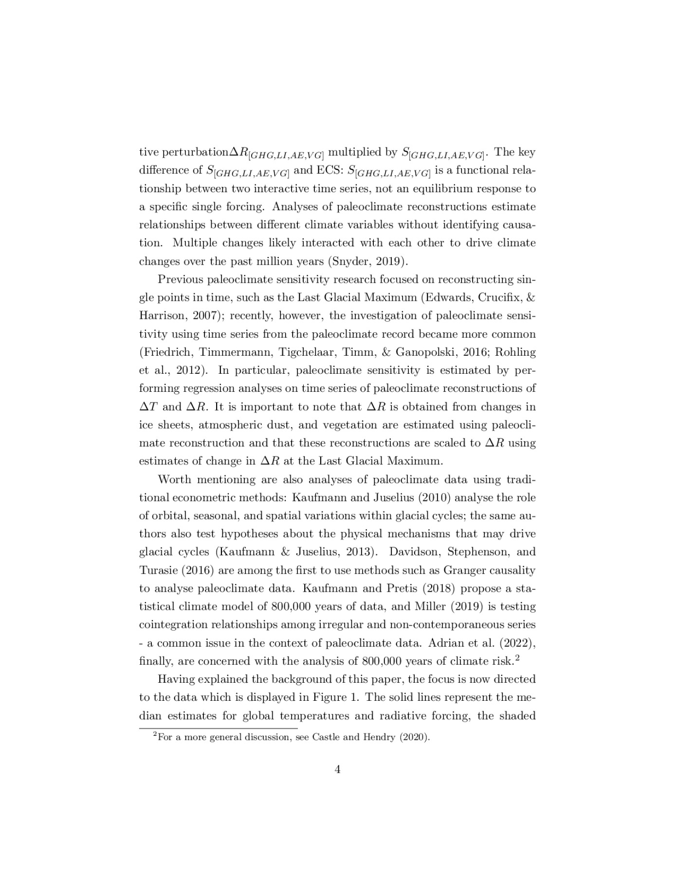 Radiative Forcing and Global Temperatures: 800,000 Years of Co-Movement ...